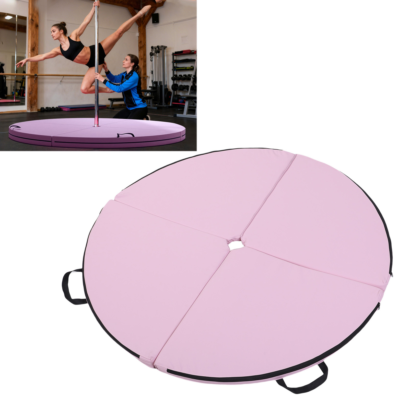 Gymnastic Ring - Foldable Pole Dance Mat Pole Dance