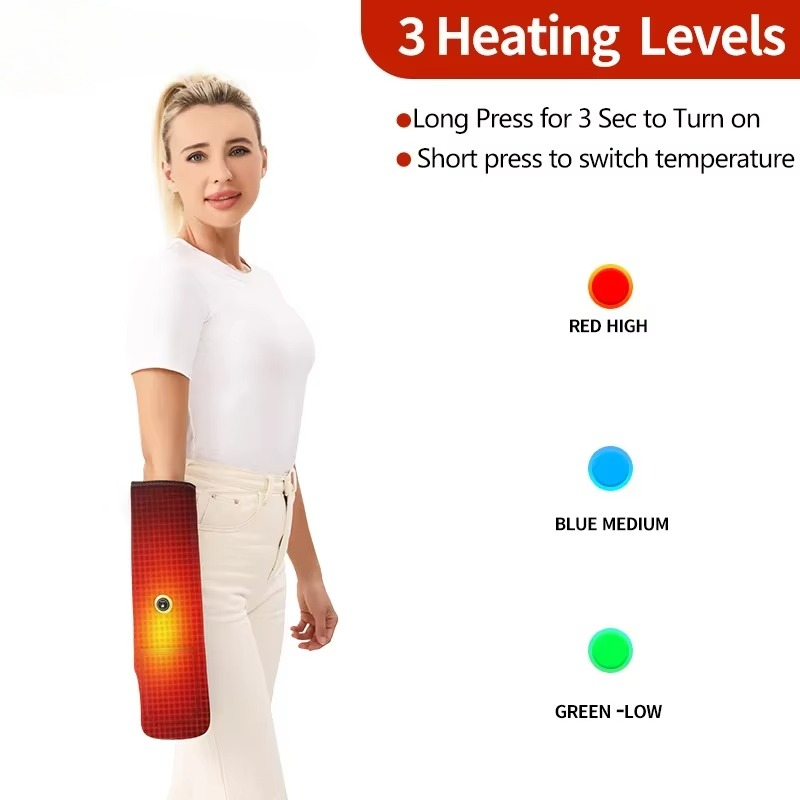 Long Arm Heating Support Elbow - Wrist Wraps review and price