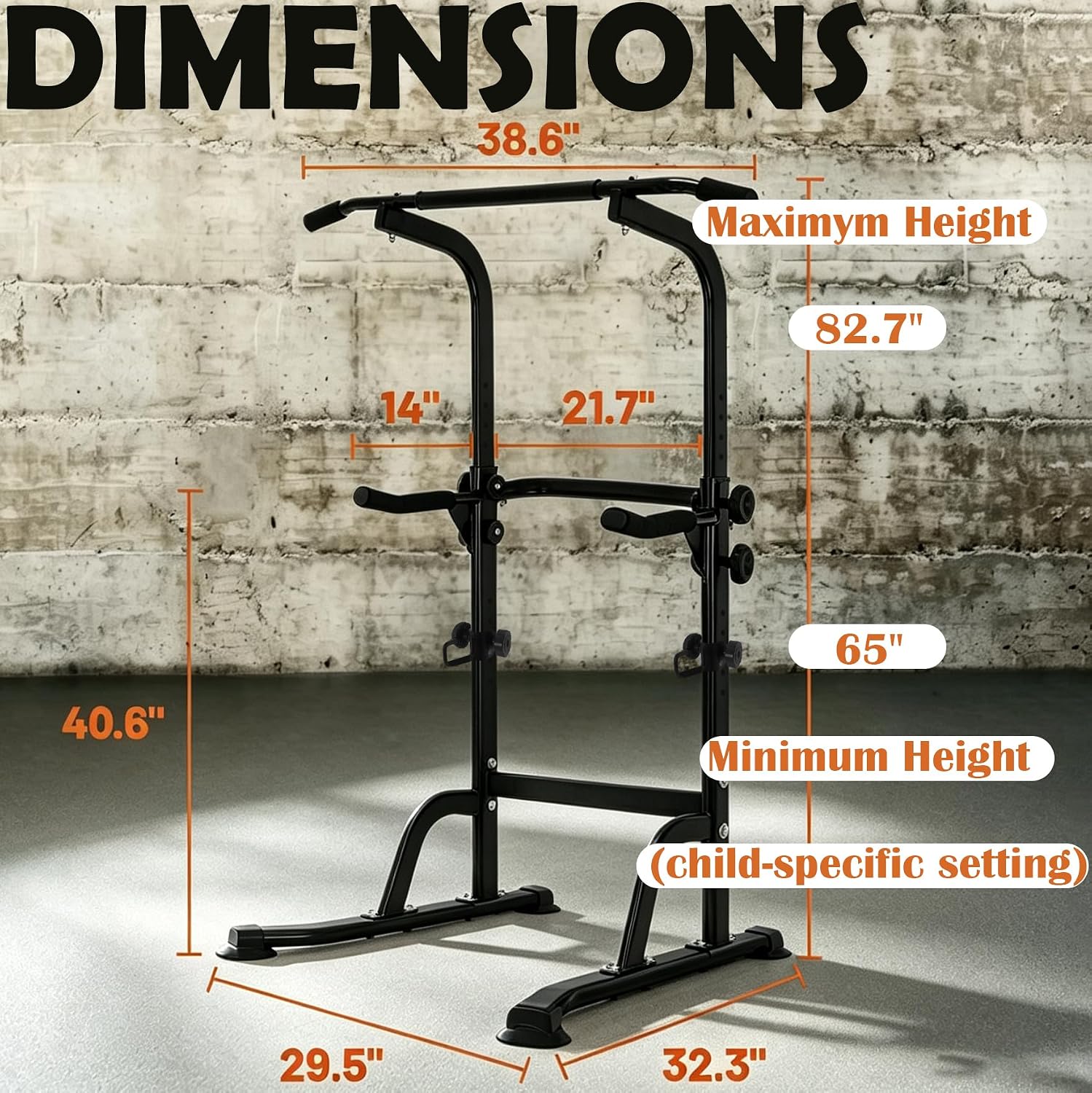 Power Tower for Home Gym, Pull - Pull Up Bar review and price