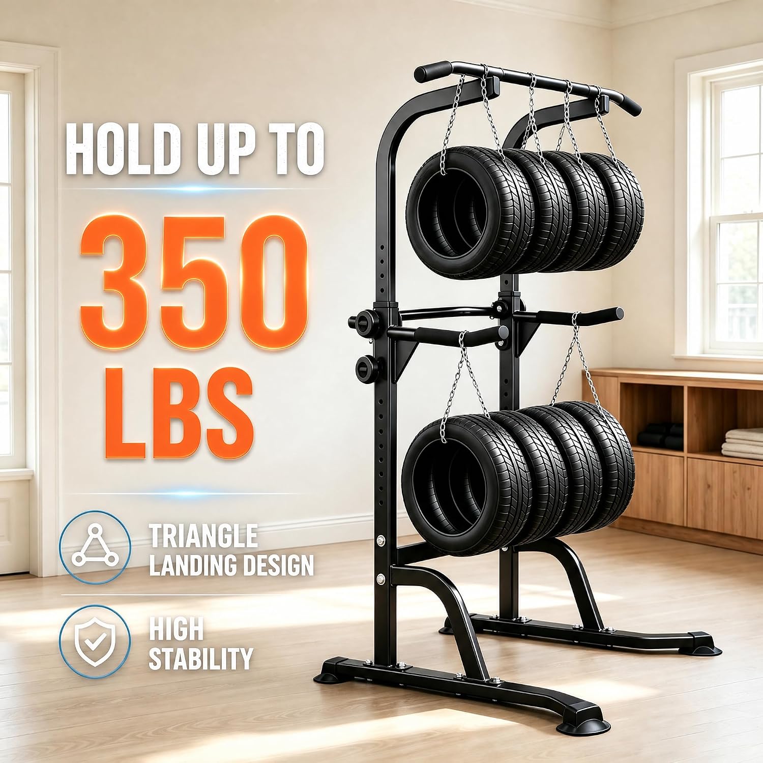 Power Tower for Home Gym, Pull - Pull Up Bar review and price