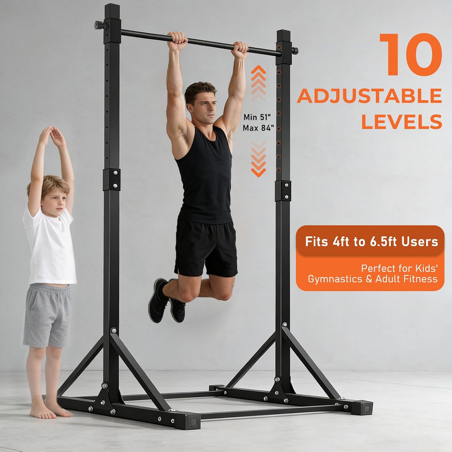Outdoor Adjustable Chin-Up Bar - Pull Up Bar review and price