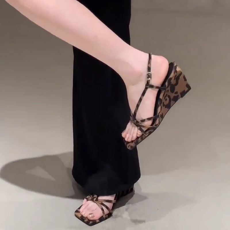 Leopard Wedge Sandals Summer N - Crossfit Belt review and price