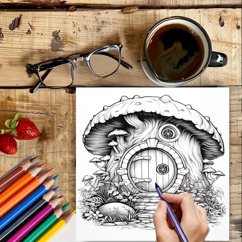 Coloring Book Fairy Door for A - Chalk Bag review and price