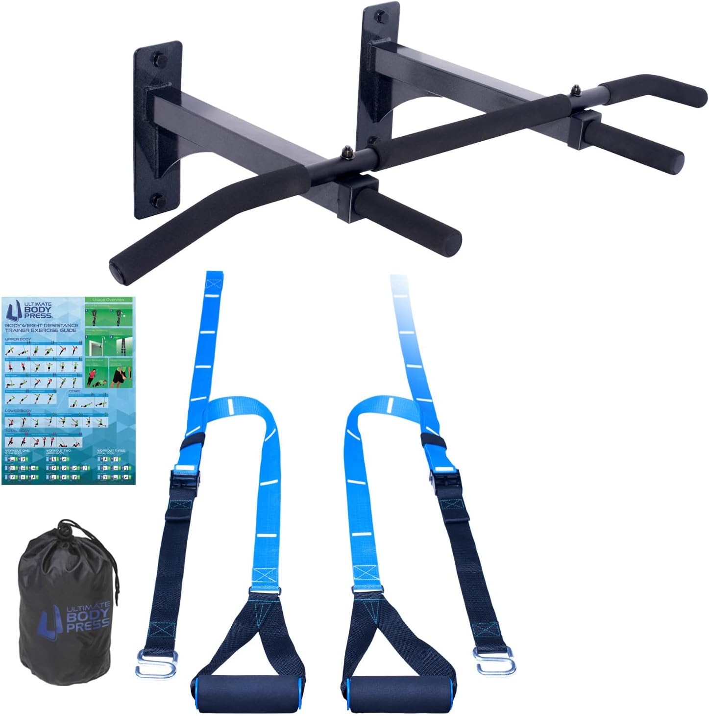 Pull-Up Bar for Wall Mounting, - Pull Up Bar review and price