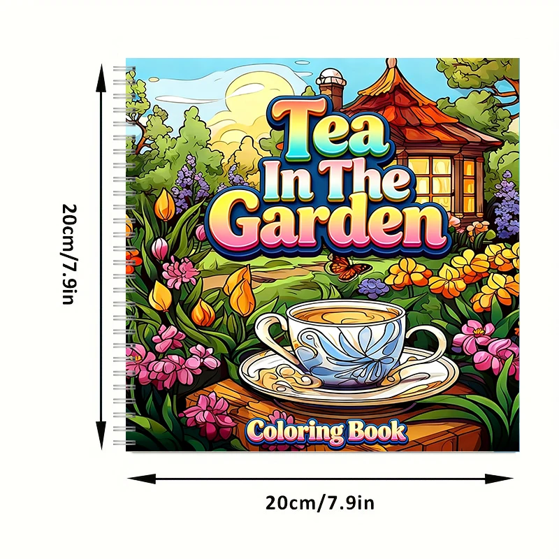 Tea In The Gardens Coloring Bo - Chalk Bag review and price